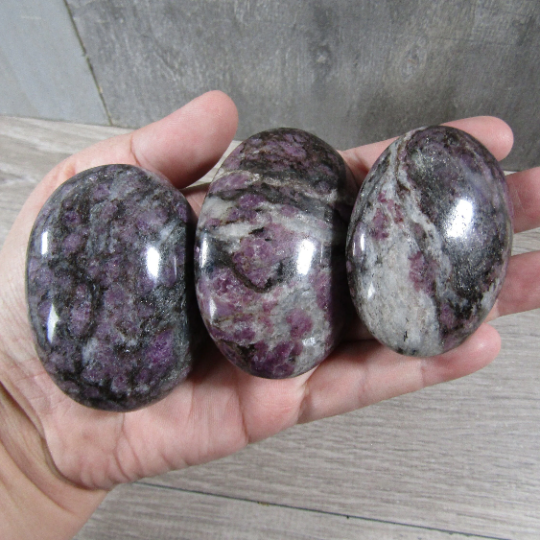 Gemstone Palm Stones Free Form Style