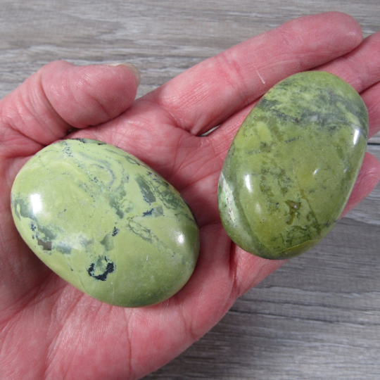 Gemstone Palm Stones Free Form Style