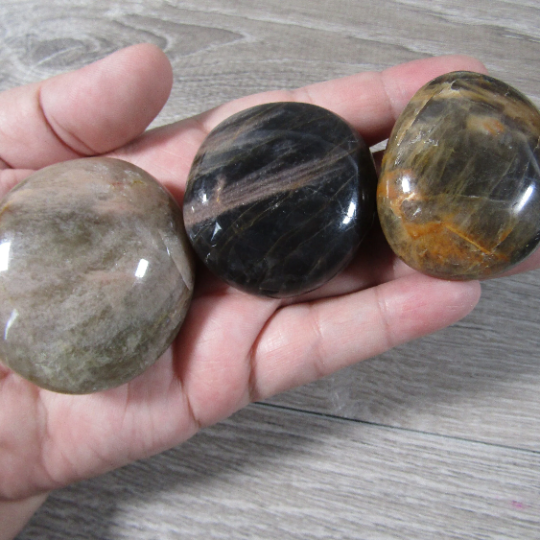 Gemstone Palm Stones Free Form Style