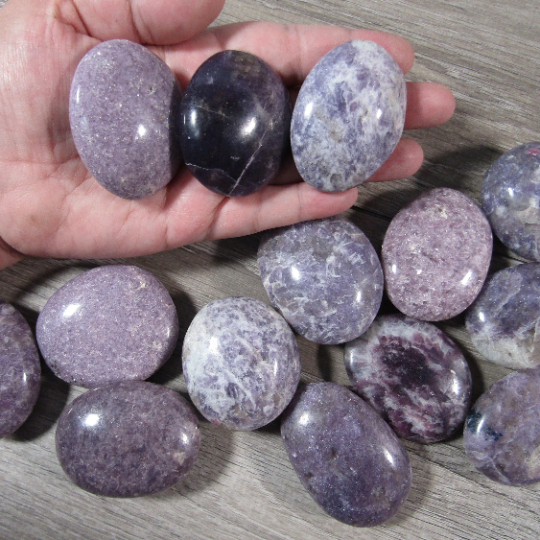 Gemstone Palm Stones Free Form Style