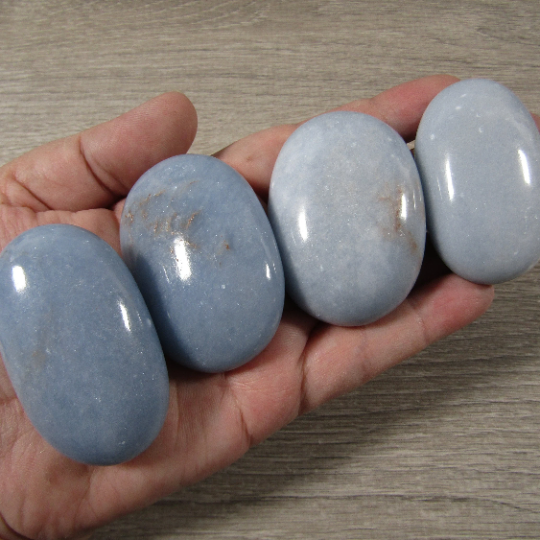 Gemstone Palm Stones Free Form Style