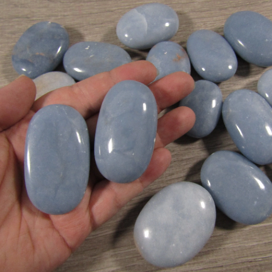 Gemstone Palm Stones Free Form Style