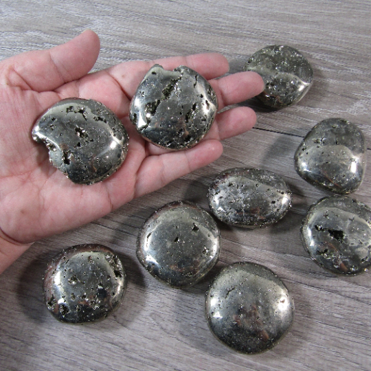 Gemstone Palm Stones Free Form Style