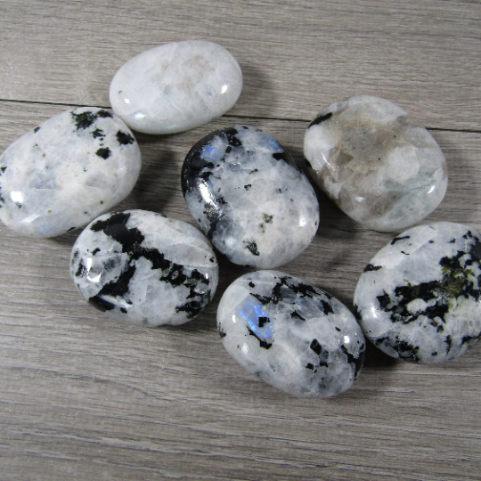 Gemstone Palm Stones Free Form Style