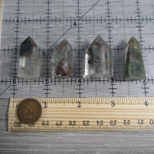 Gemstone Obelisk Points Small for Wire Wrapping or Gridding