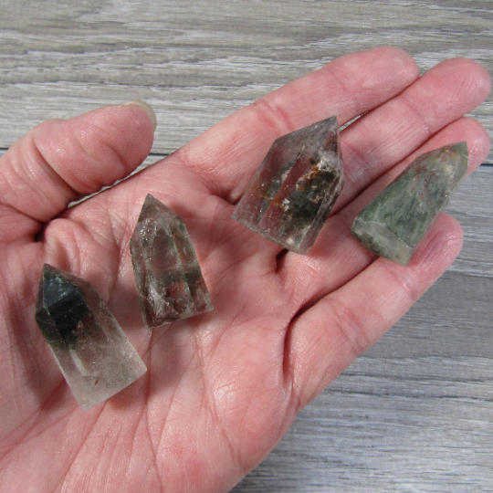 Gemstone Obelisk Points Small for Wire Wrapping or Gridding