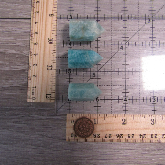 Gemstone Obelisk Points Small for Wire Wrapping or Gridding