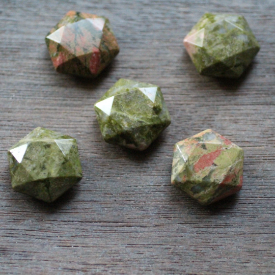 Gemstone Star of David Shaped Stones