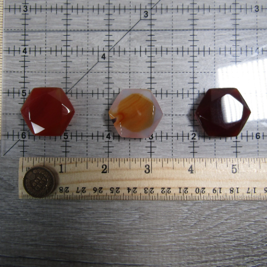 Gemstone Star of David Shaped Stones