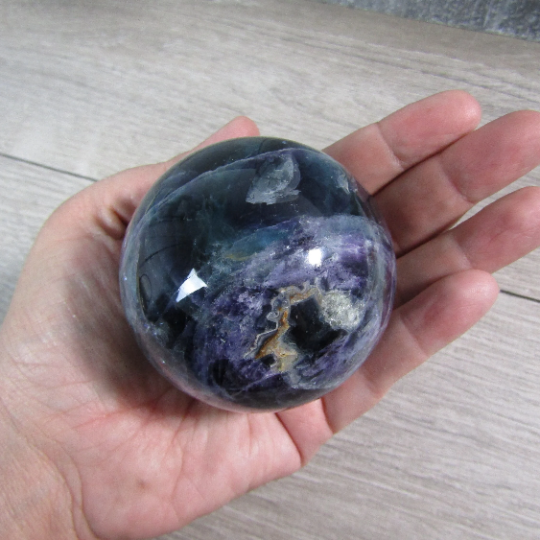 Fluorite Sphere Large Display Size