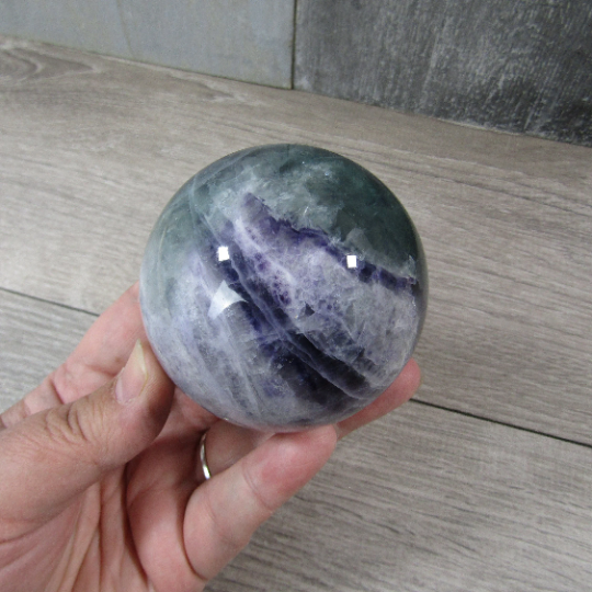 Fluorite Sphere Large Display Size