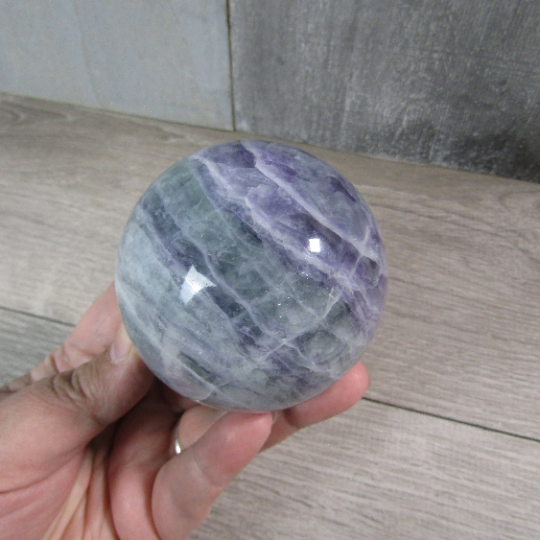 Fluorite Sphere Large Display Size