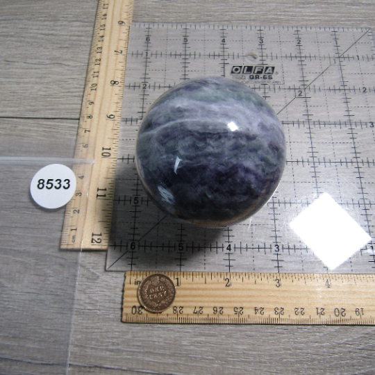 Fluorite Sphere Large Display Size