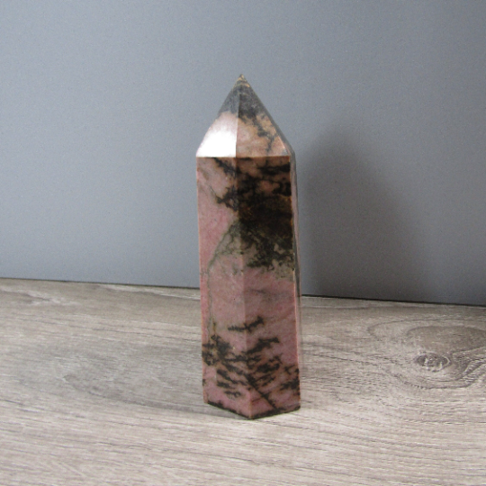 Rhodonite Obelisk Large Display Size