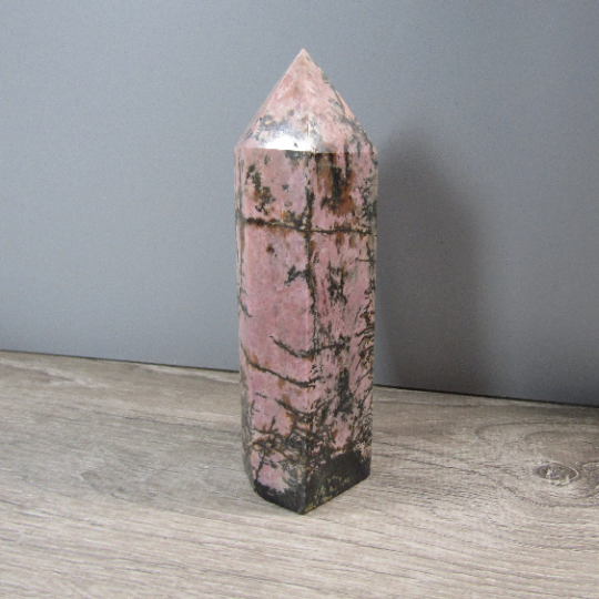 Rhodonite Obelisk Large Display Size