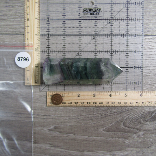 Fluorite Obelisk Large Display