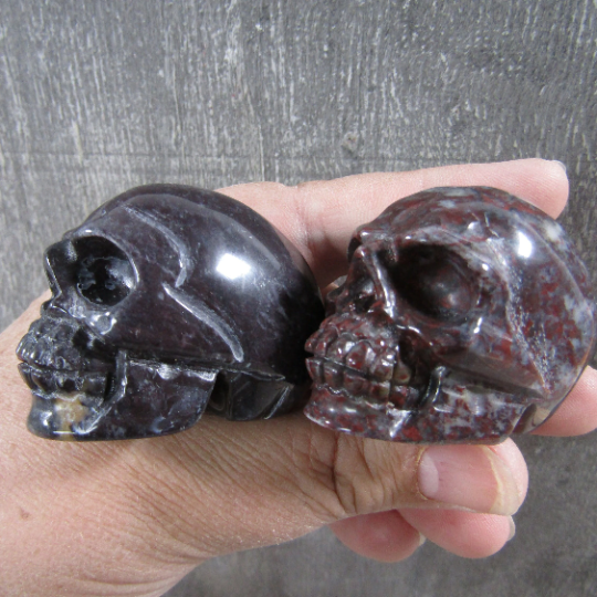 Gemstone Skull by the Inch