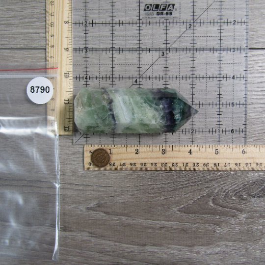 Fluorite Obelisk Large Display