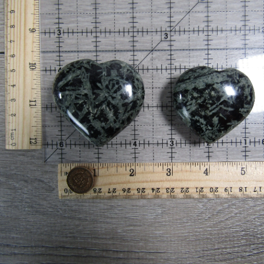 Gemstone Hearts in Larger Sizes