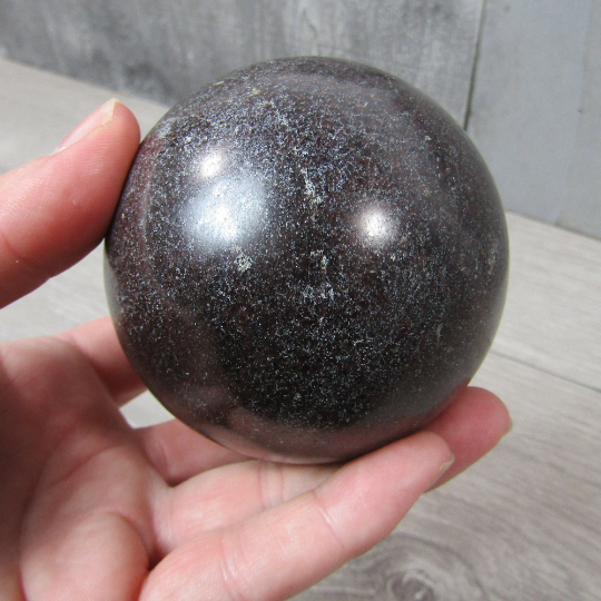 Garnet Sphere Large Display Size