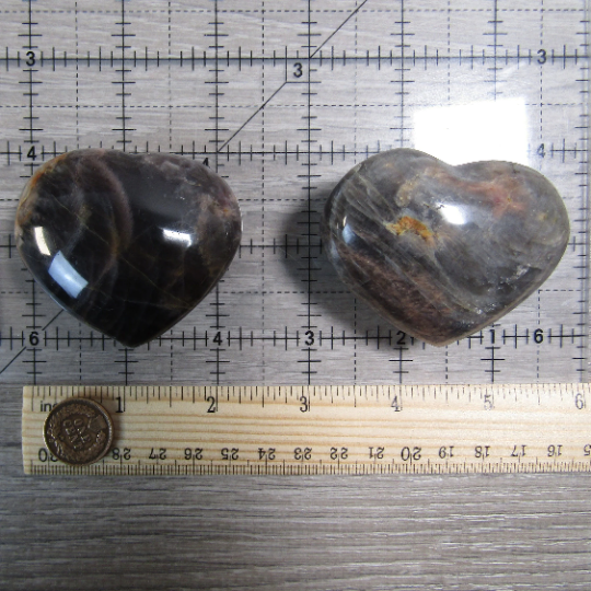 Gemstone Hearts in Larger Sizes