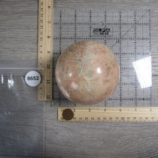 Moonstone Spheres Large Display Size