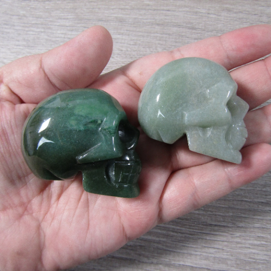 Gemstone Skull by the Inch