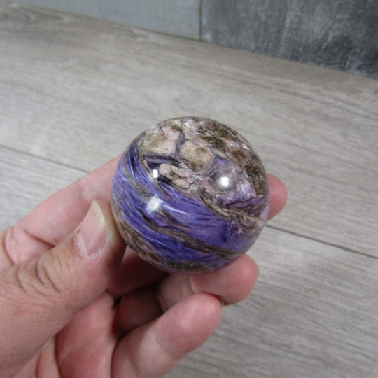 Charoite Sphere Bulk Wholesale – Metaphysical & Healing Stones