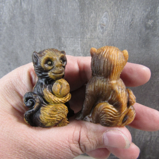 Gemstone Figurine 2 inch Monkey