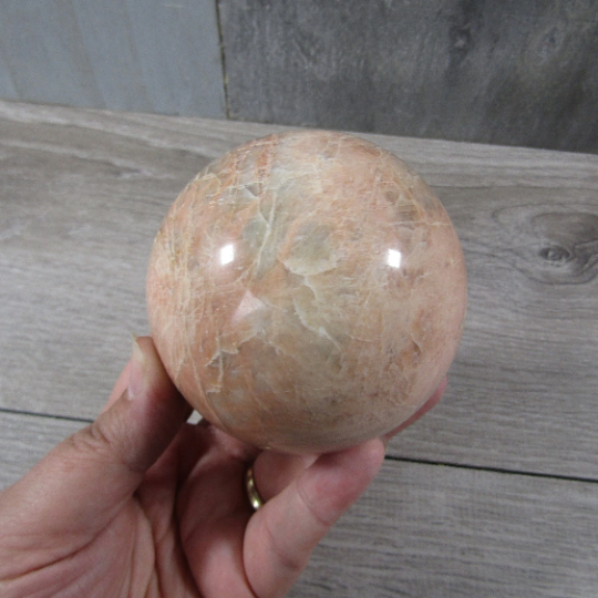 Moonstone Spheres Large Display Size