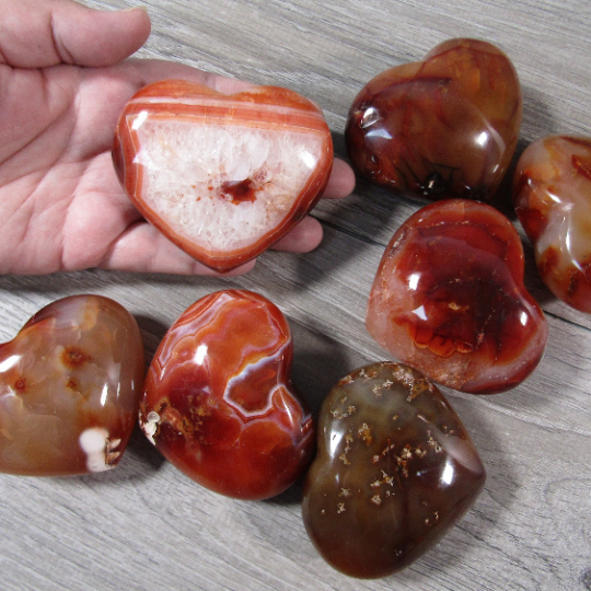 carnelian hearts sacral present