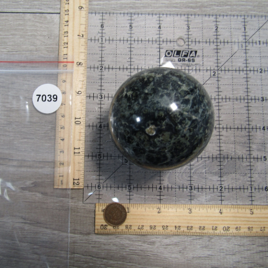 Kambaba Jasper Sphere Large Display Size