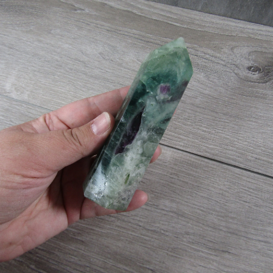 Fluorite Obelisk Large Display