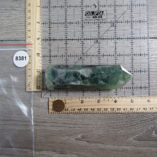 Fluorite Obelisk Large Display