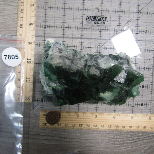 Fluorite Green Raw Gemstone