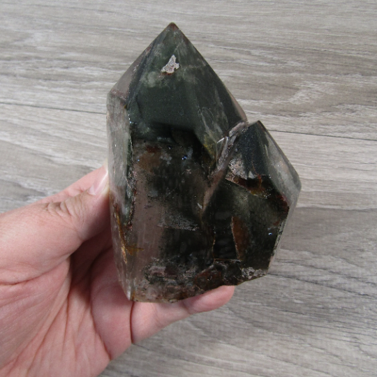 Chlorite Garden Phantom Quartz Large Display Size