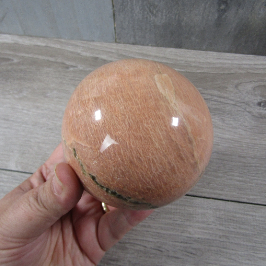 Moonstone Spheres Large Display Size