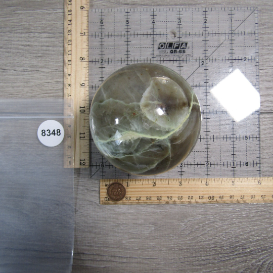 Moonstone Spheres Large Display Size