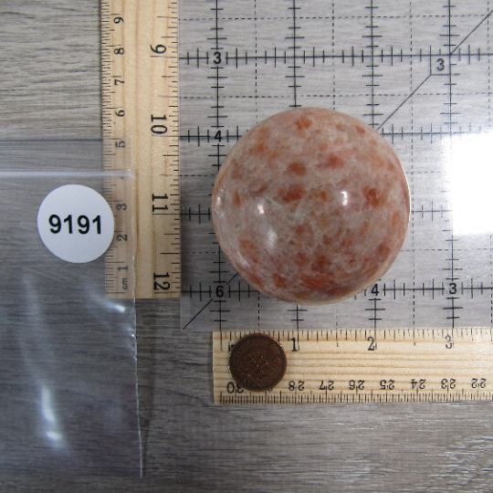 Sunstone Sphere Display Size