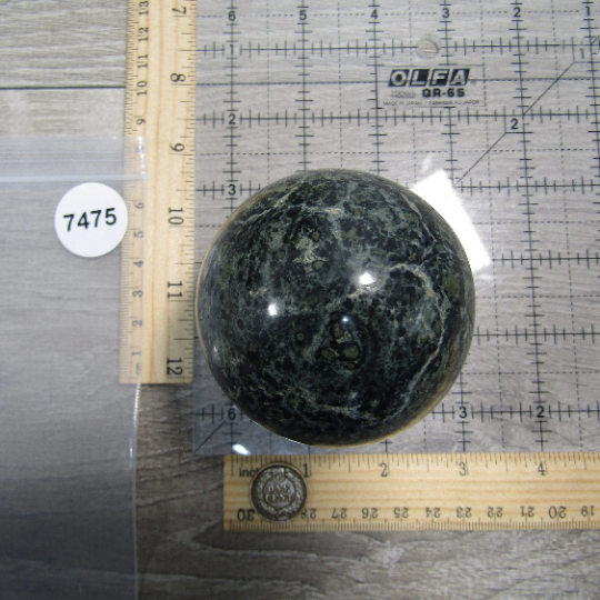 Kambaba Jasper Sphere Large Display Size