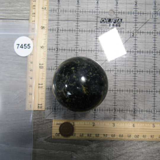 Kambaba Jasper Sphere Large Display Size