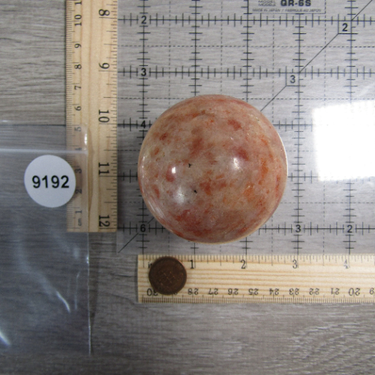 Sunstone Sphere Display Size