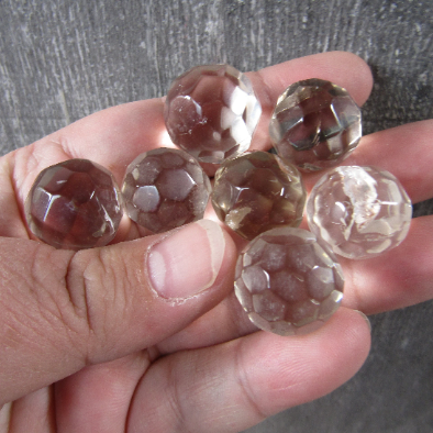 Gemstone Small Faceted Sphere