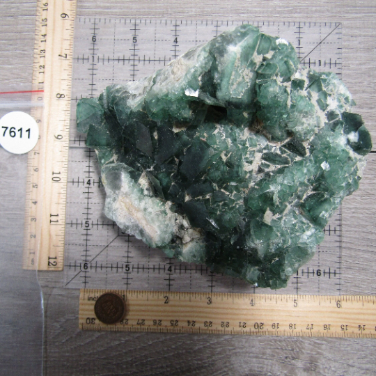 Fluorite Green Raw Gemstone