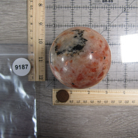 Sunstone Sphere Display Size