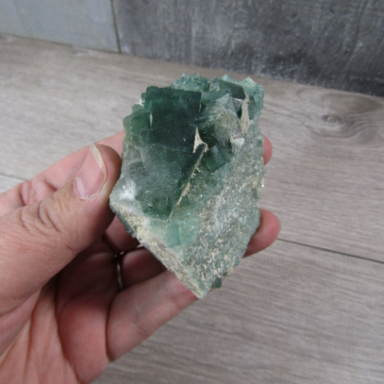 Fluorite Green Raw Gemstone