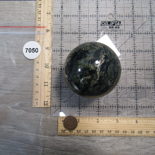 Kambaba Jasper Sphere Large Display Size