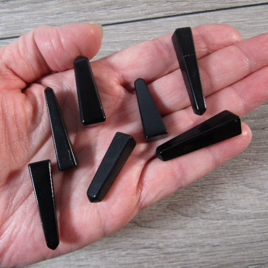 Gemstone Obelisk Points Small for Wire Wrapping or Gridding