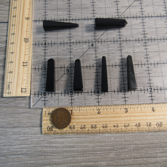 Gemstone Obelisk Points Small for Wire Wrapping or Gridding