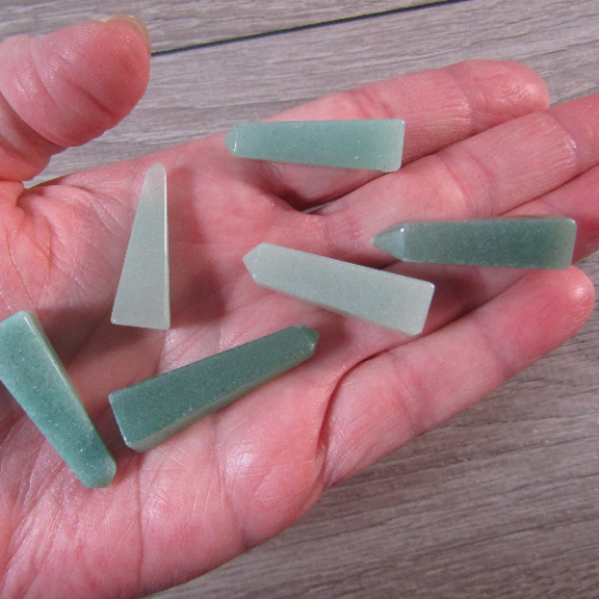 Gemstone Obelisk Points Small for Wire Wrapping or Gridding